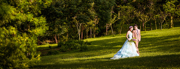 植物园婚纱照