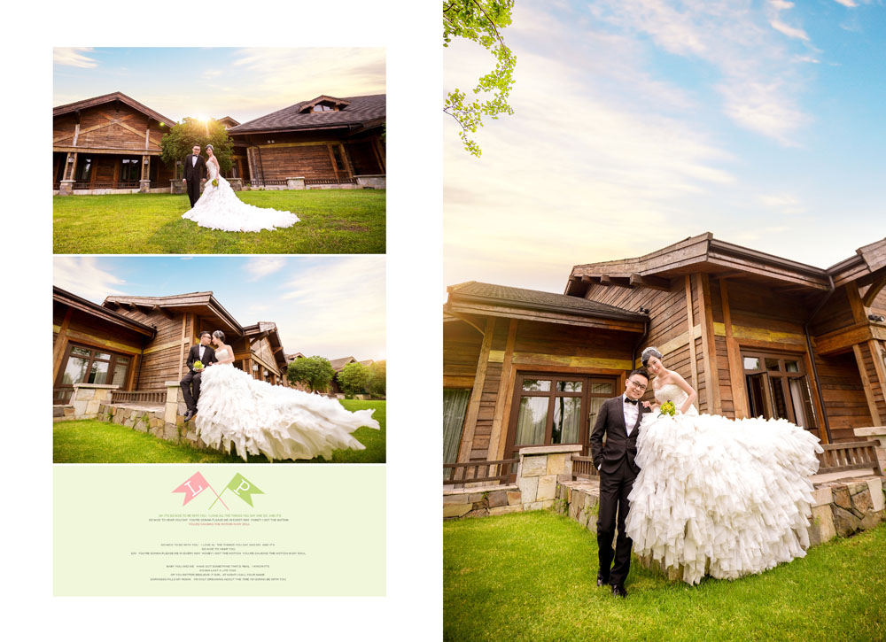 廊桥水乡婚纱照