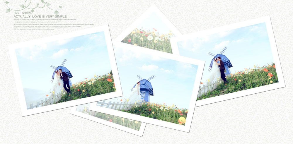 廊桥水乡婚纱照