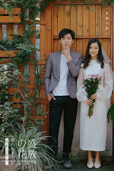 街拍  花开盛放